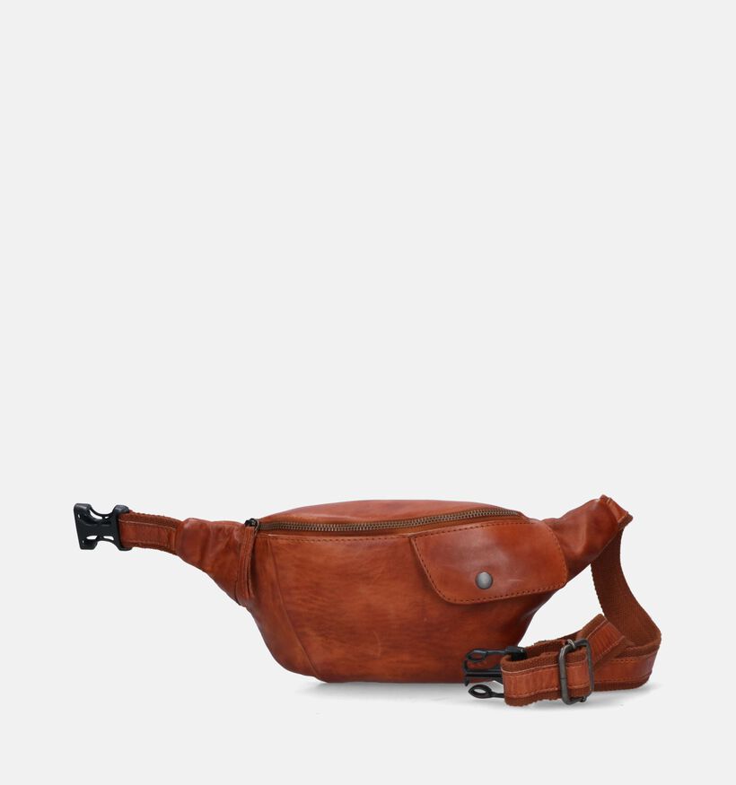 Bear Design Sac banane en Cognac pour femmes (350782)