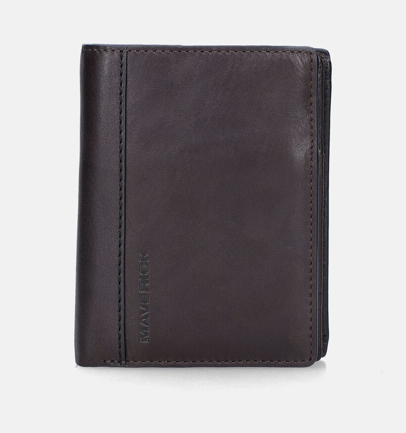 Maverick  Portefeuille en Marron pour hommes (358836)