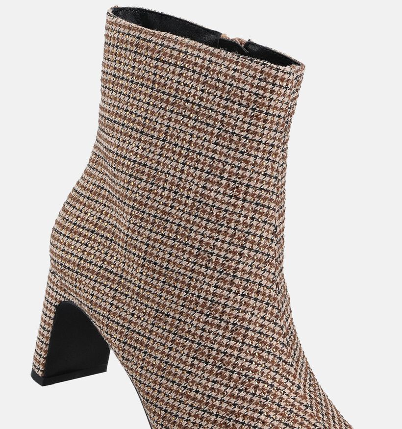 La Strada Bottines à talons en Or pour femmes (364268)