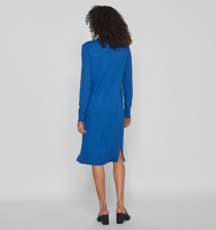 Vila Ril Robe pull en Bleu pour femmes (328875)