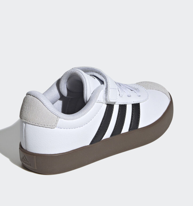 adidas VL Court 3.0 Witte Sneakers voor jongens (365318) - geschikt voor steunzolen