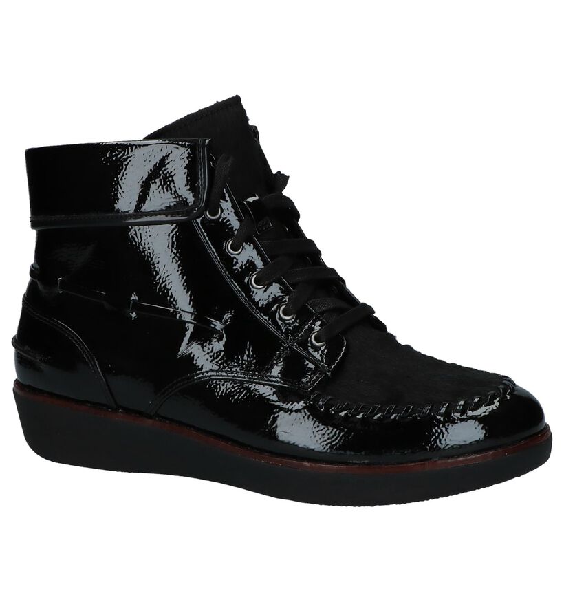 FitFlop Bottillons en Noir en cuir (225605)