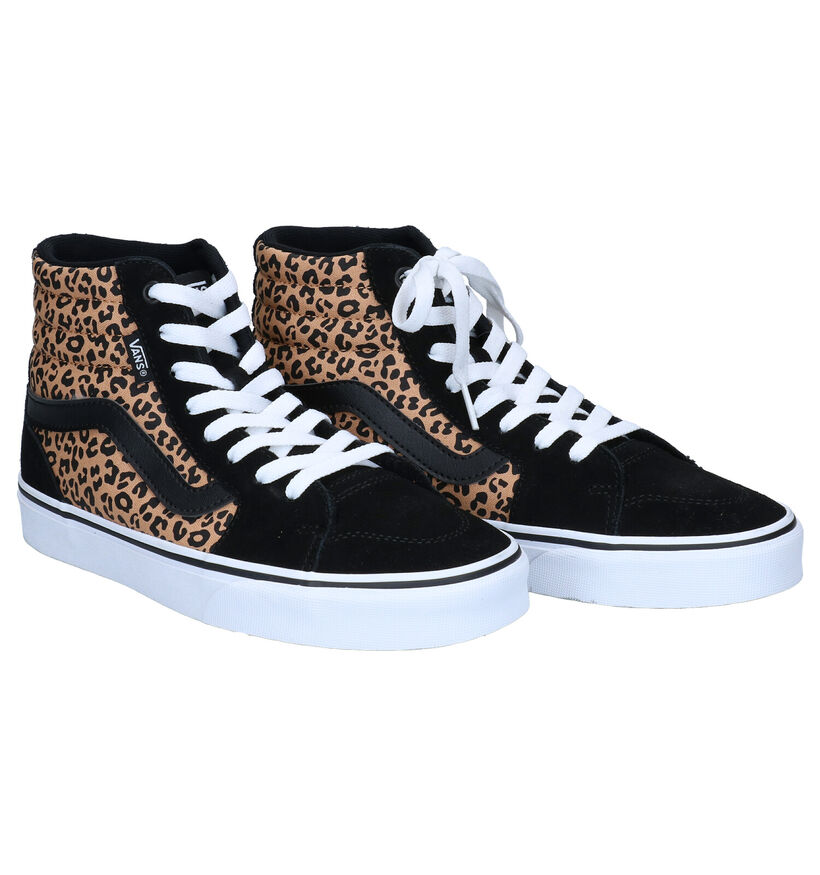 Vans Filmore Hi Vansguard Baskets en noir pour femmes (328036)