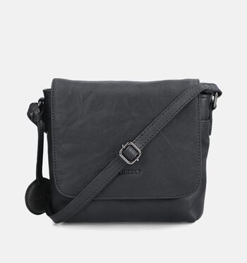 Burkely Crossbody tassen Zwart/Bruin