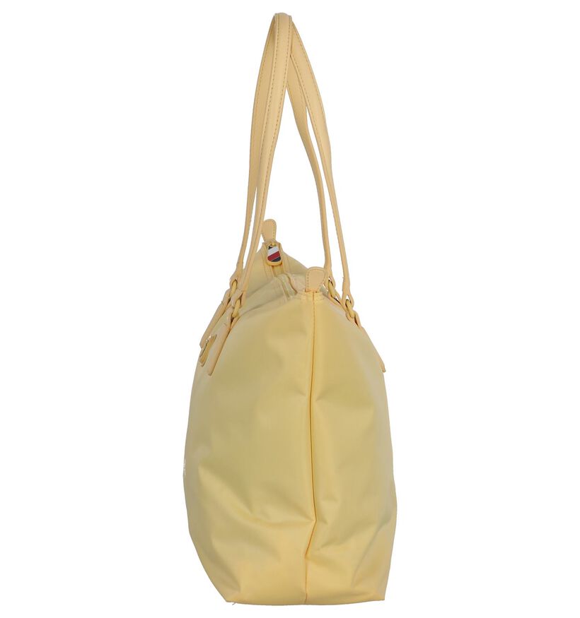 Gele Opvouwbare Schoudertas Tommy Hilfiger Poppy Tote in stof (241862)