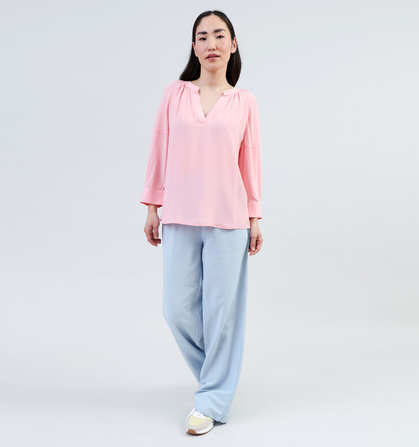 comma Blouse en Rose pour femmes (341702)