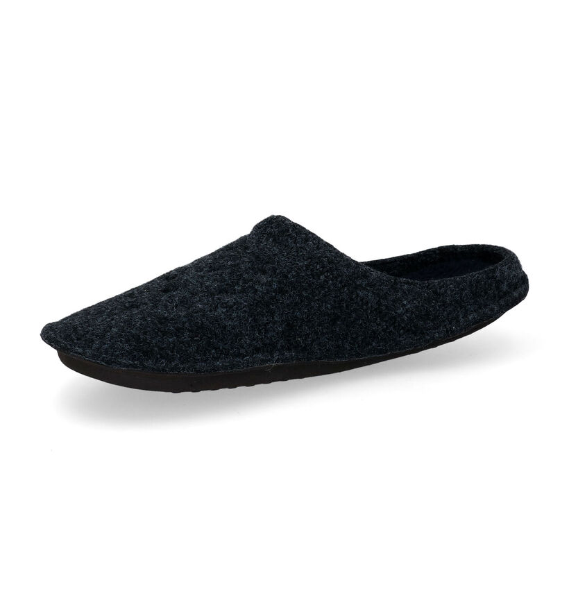 Crocs Classic Slipper Zwarte Pantoffels in stof (298344)