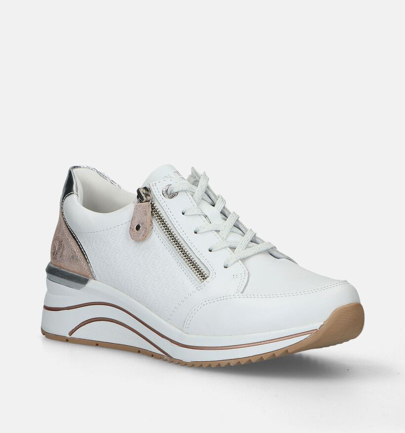 Remonte Baskets casual en Noir pour femmes (347237) - pour semelles orthopédiques