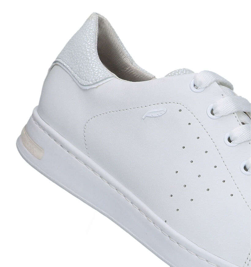 Geox Jaysen Witte Sneakers voor dames (320107) - geschikt voor steunzolen