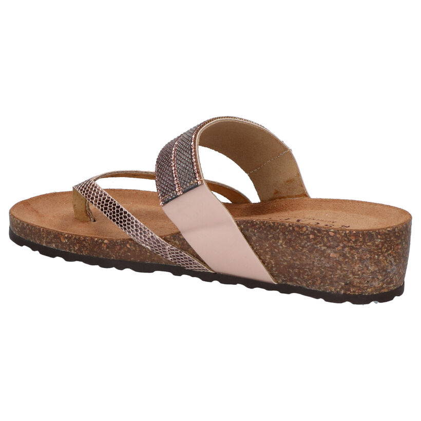 Scapa Texas Roze Teenslippers in kunstleer (270282)