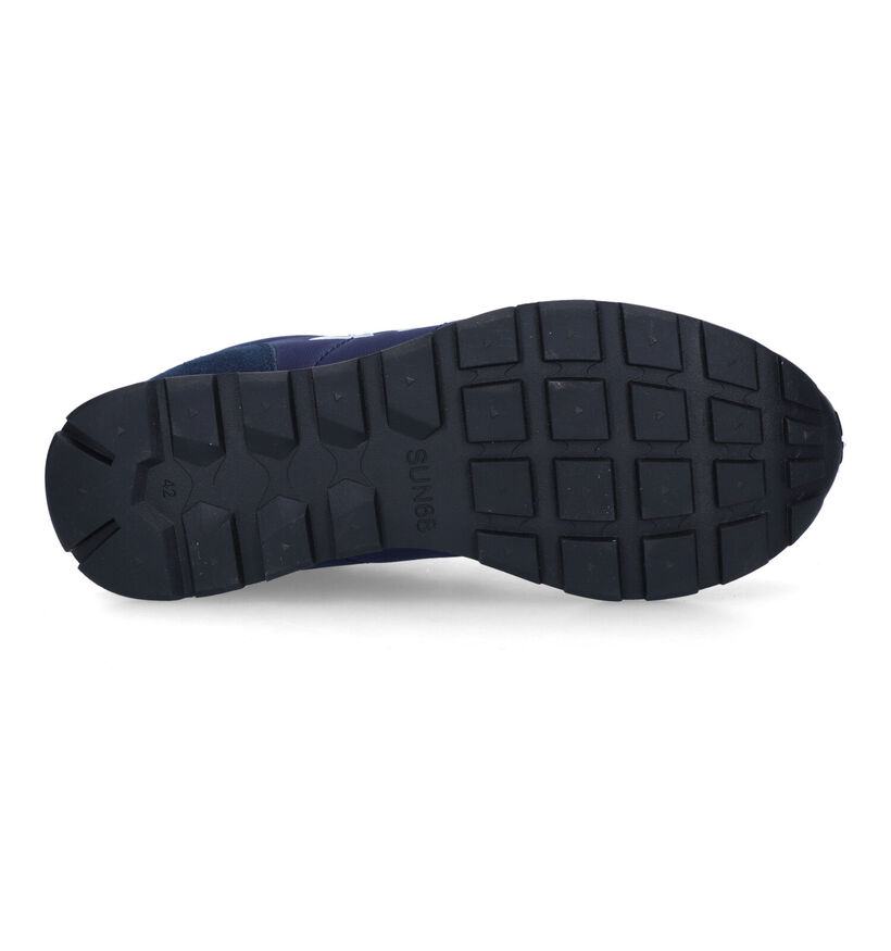 Sun 68 Tom Solid Baskets en Bleu pour hommes (322368) - pour semelles orthopédiques