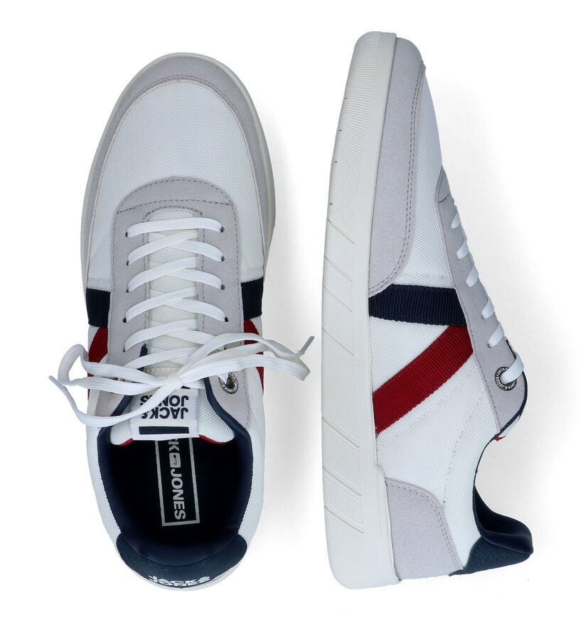 Jack & Jones Zayn Witte Veterschoenen voor heren (305180)