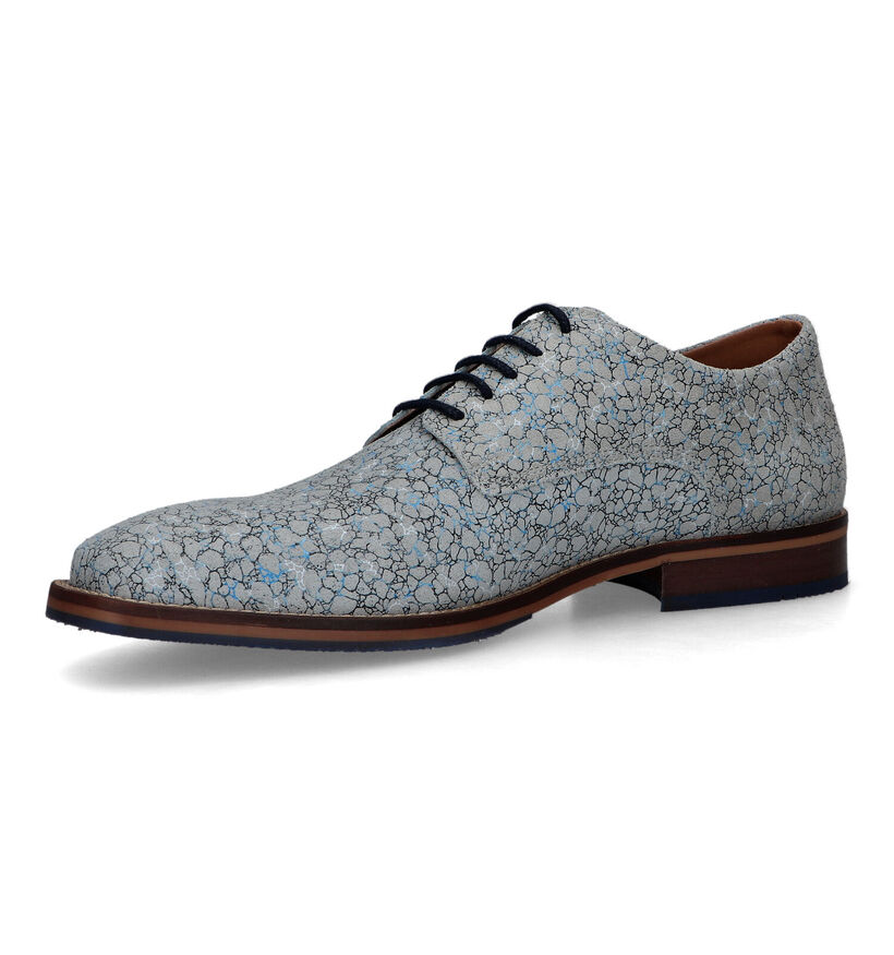 Bullboxer Chaussures classiques en Vert kaki pour hommes (323407) - pour semelles orthopédiques