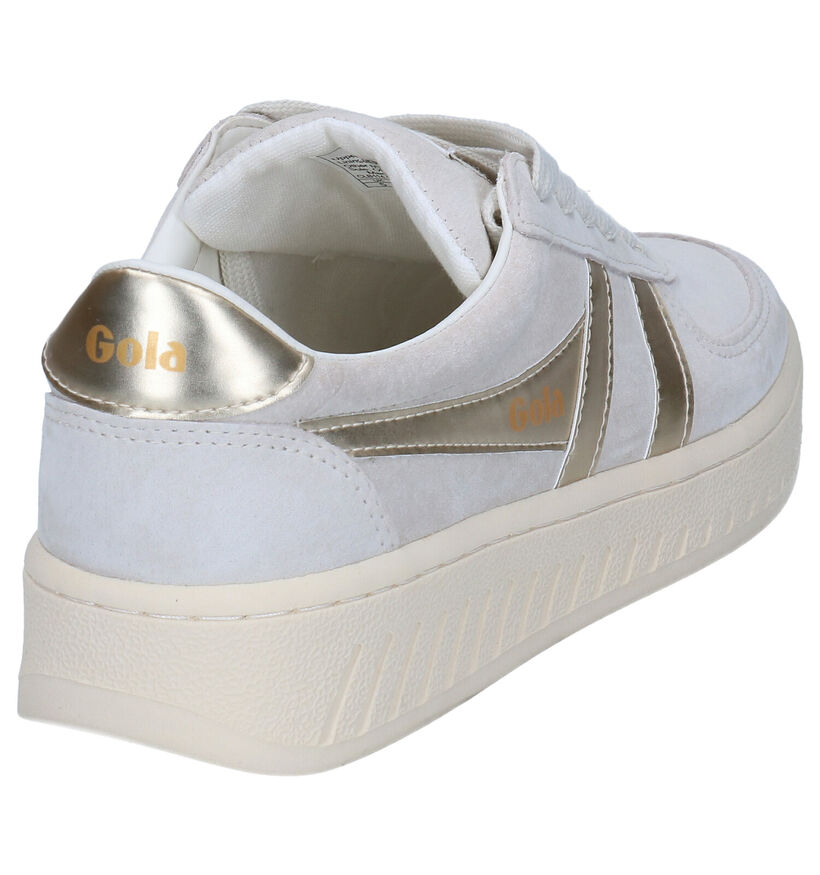 Gola Grandslam Pearl Grijze Sneakers in leer (289184)