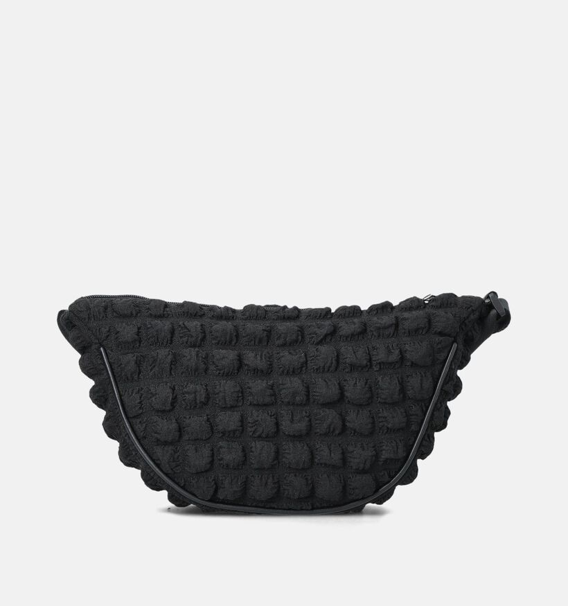 Pieces Finna Waffle Zwarte Crossbody tas voor dames (351082)