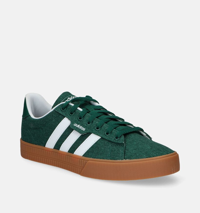 adidas Daily 3.0 Baskets en vert pour hommes, garçons (341496)