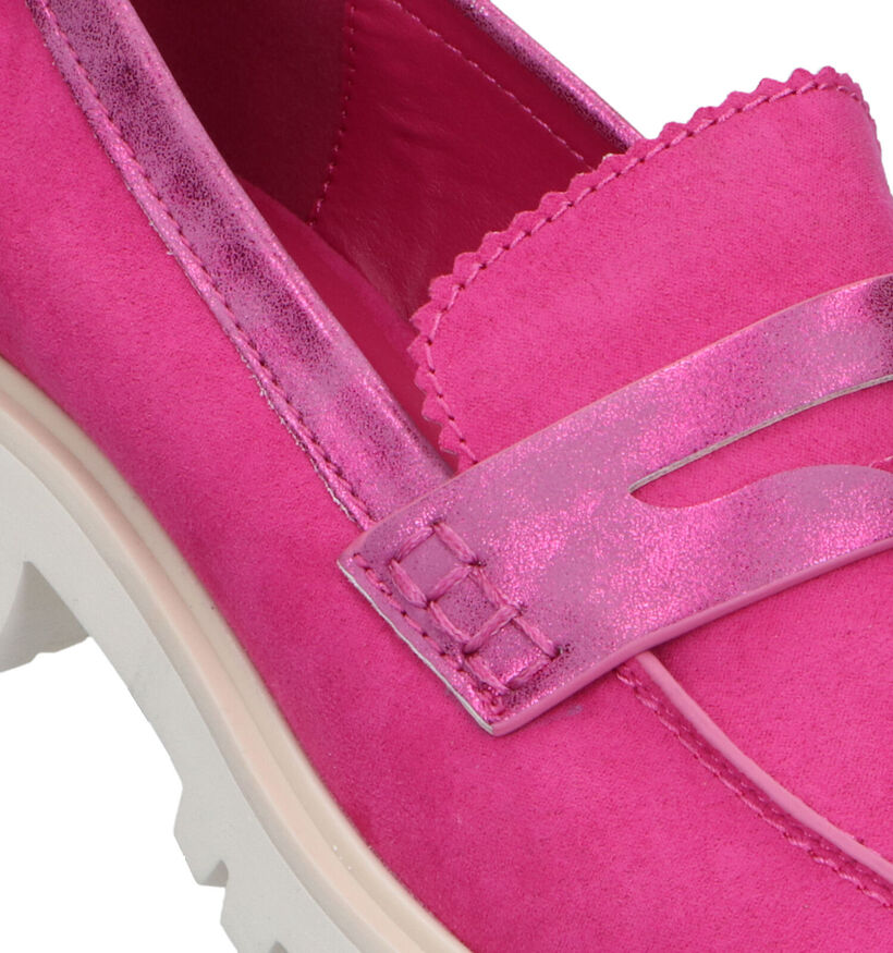 La Strada Chaussures à enfiler en Rose fuchsia pour femmes (334567)