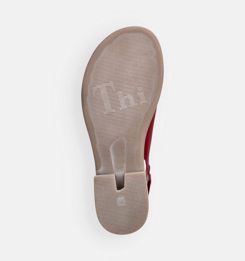 Think! Rode Gesloten Sandalen voor dames (374084)