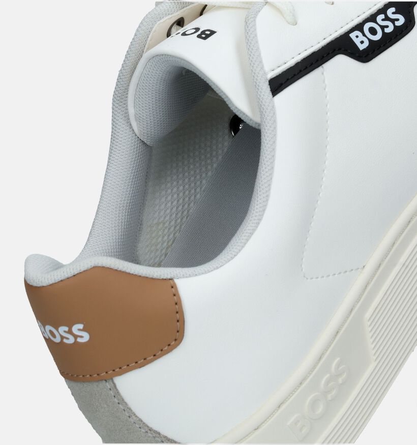 Boss Rhys Tenn Chaussures à lacets en Blanc pour hommes (334554) - pour semelles orthopédiques