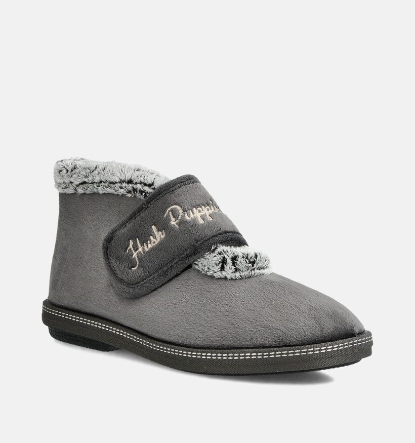 Hush Puppies Cyrilo Pantoufles fermées en Gris pour femmes (361436)