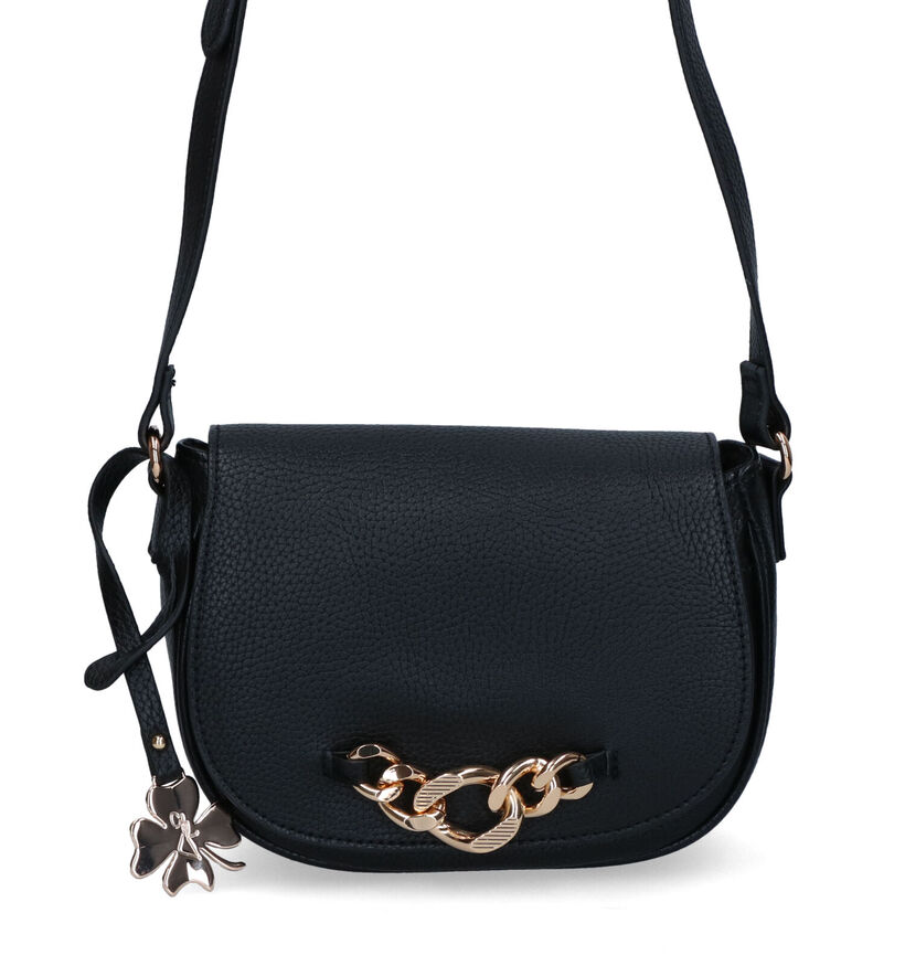 Marco Tozzi Zwarte Crossbody Tas in kunstleer (317729)