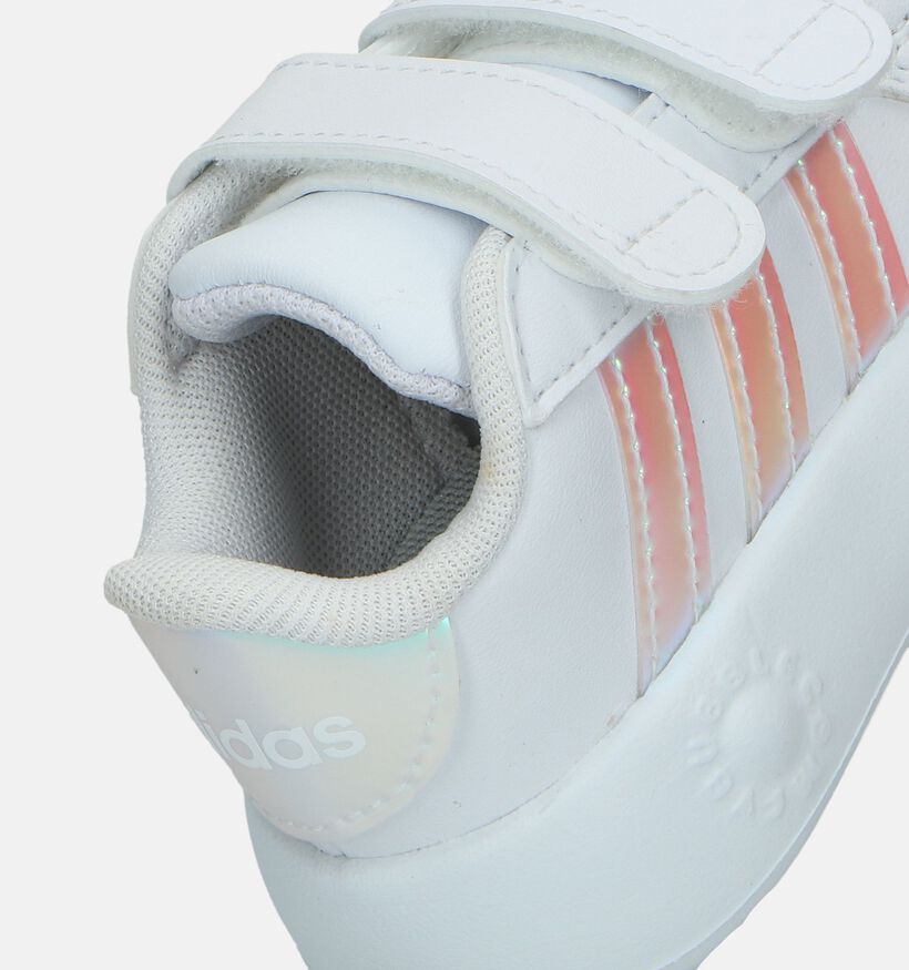 adidas Grand Court 2.0 CF Witte babysneakers voor meisjes (332130)