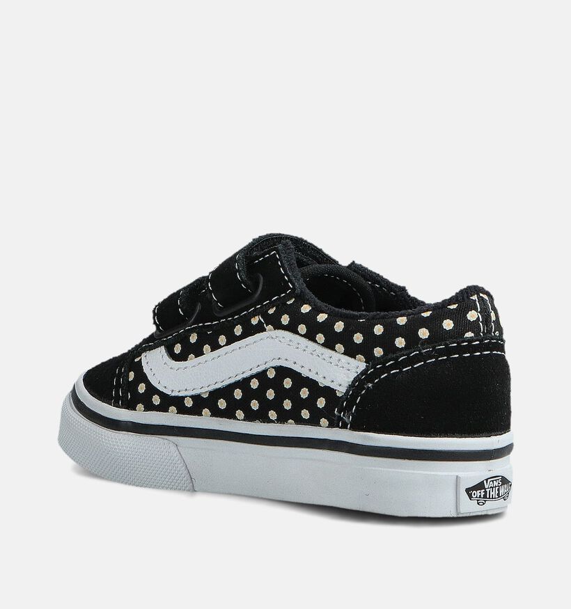 Vans Old Skool Zwarte Sneakers voor meisjes (361022)