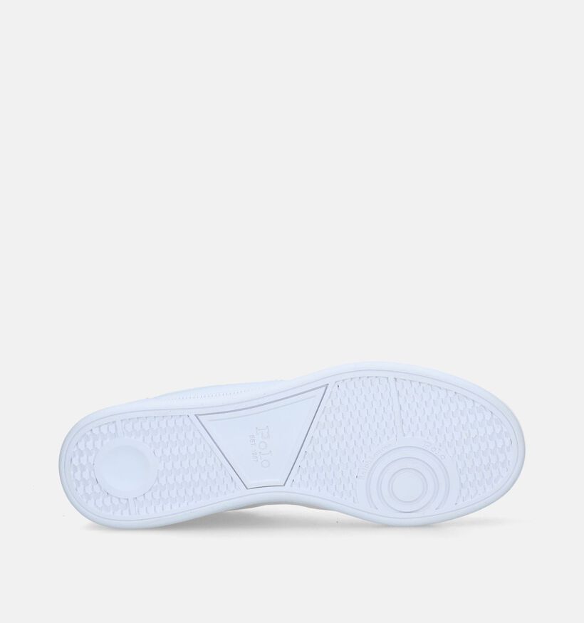 Polo Ralph Lauren HRT Court Chaussures à lacets en Blanc pour hommes (336795)