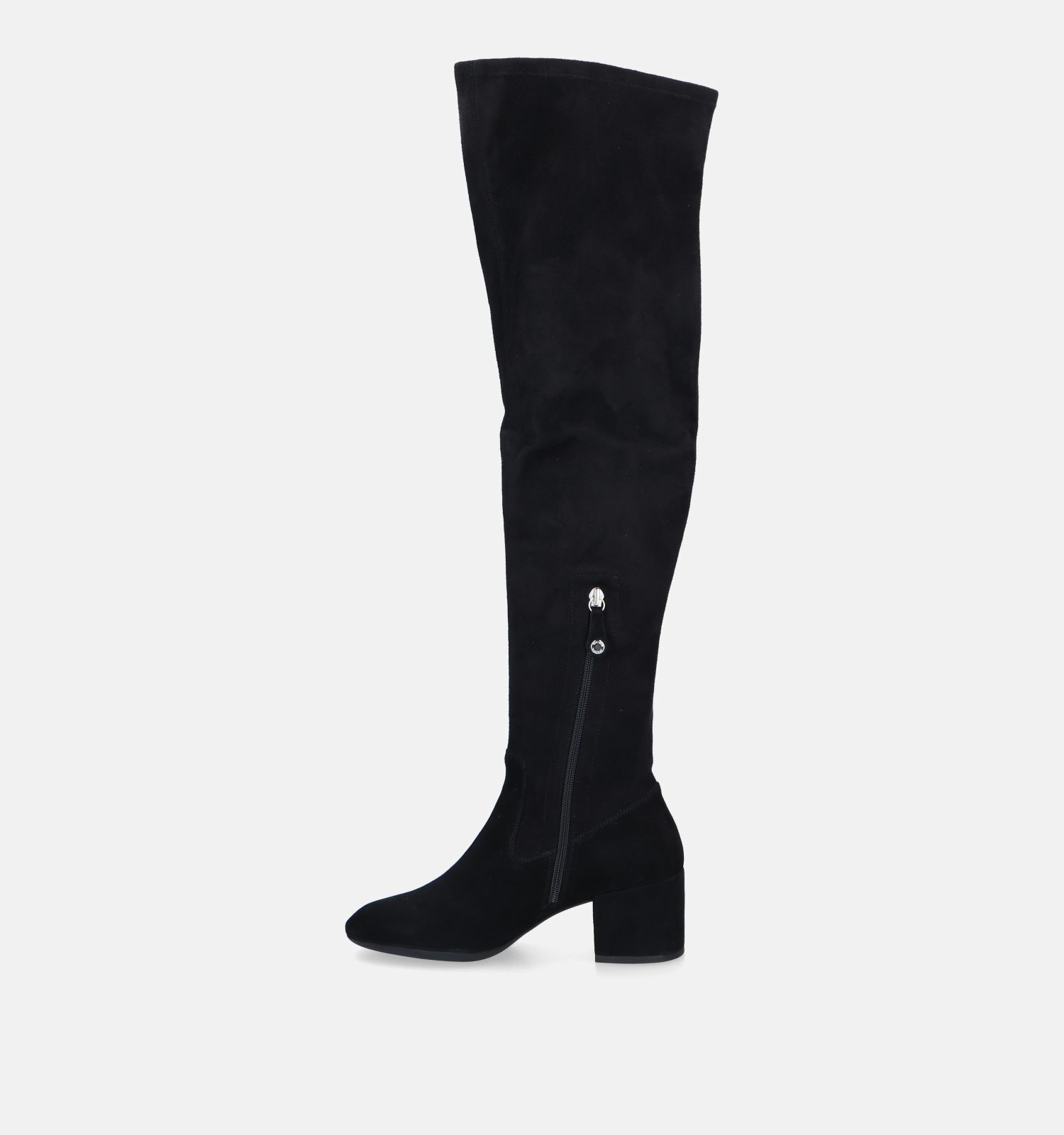 Geox Eleana Cuissardes en Noir Femmes Bottes en ligne sur TORFS.BE