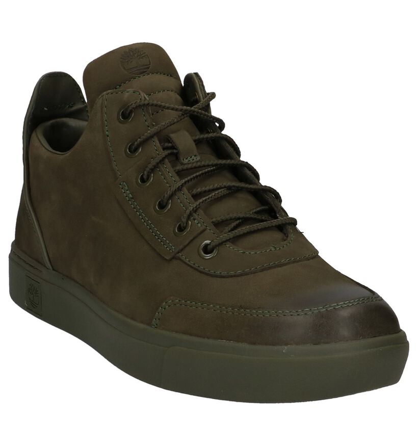 Hoge Veterschoenen Timberland Amherst Kaki in nubuck (212763)