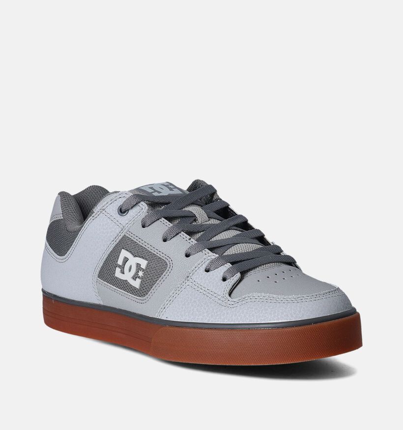 DC Shoes Pure Grijze Skate Sneakers voor heren (350817)