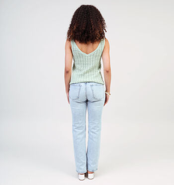 Vila Débardeurs Noir/Blanc/Rouge/Vert