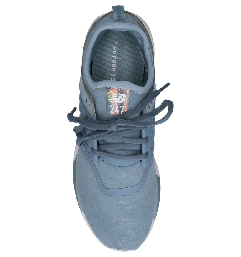 New Balance WRL247 Blauwe Sneakers in stof (220614)