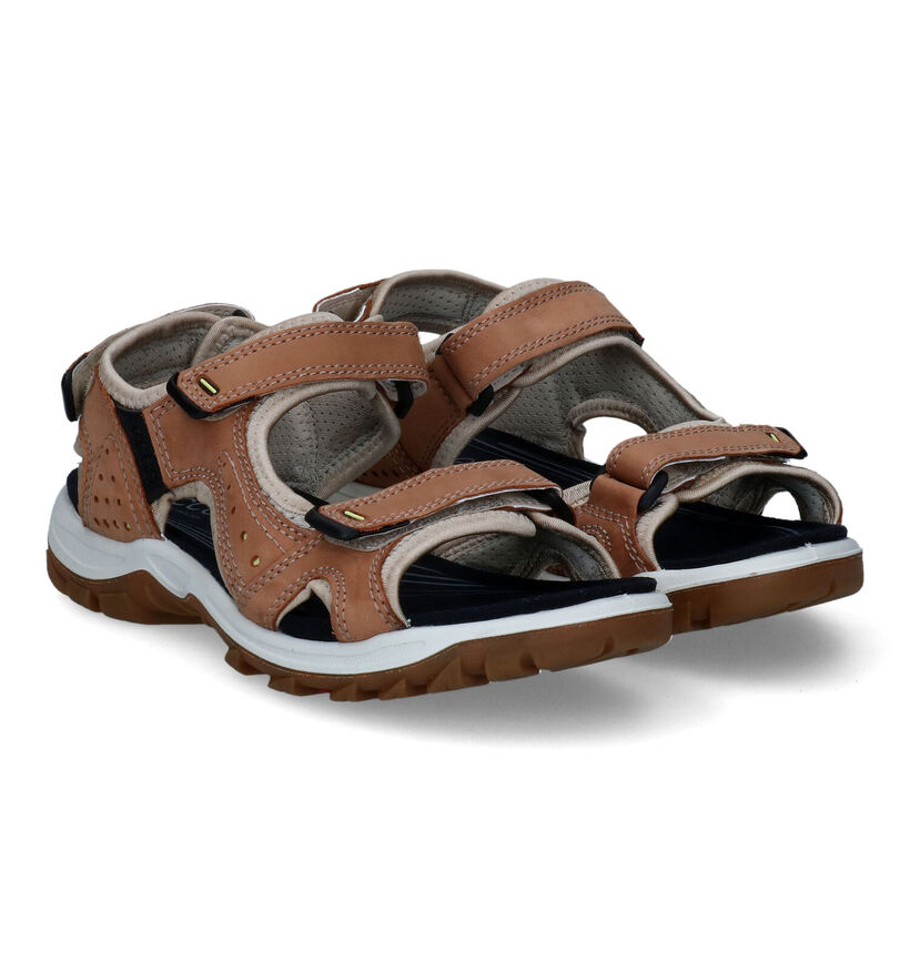 ECCO Offroad Lite Naturel Sandalen in nubuck (307489)