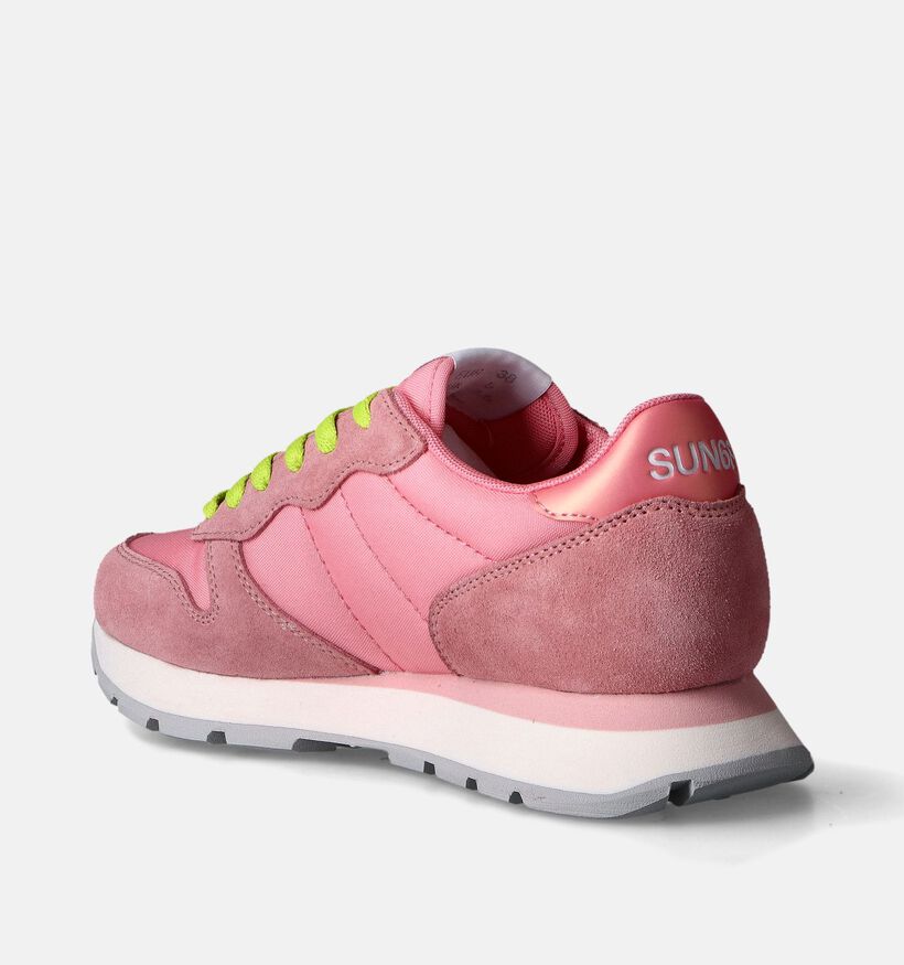 Sun68 Ally Solid Baskets en Rose pour femmes (351686) - pour semelles orthopédiques