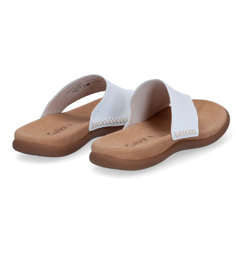 Gabor Best Fitting Nu-pieds en Cognac en cuir (301879)