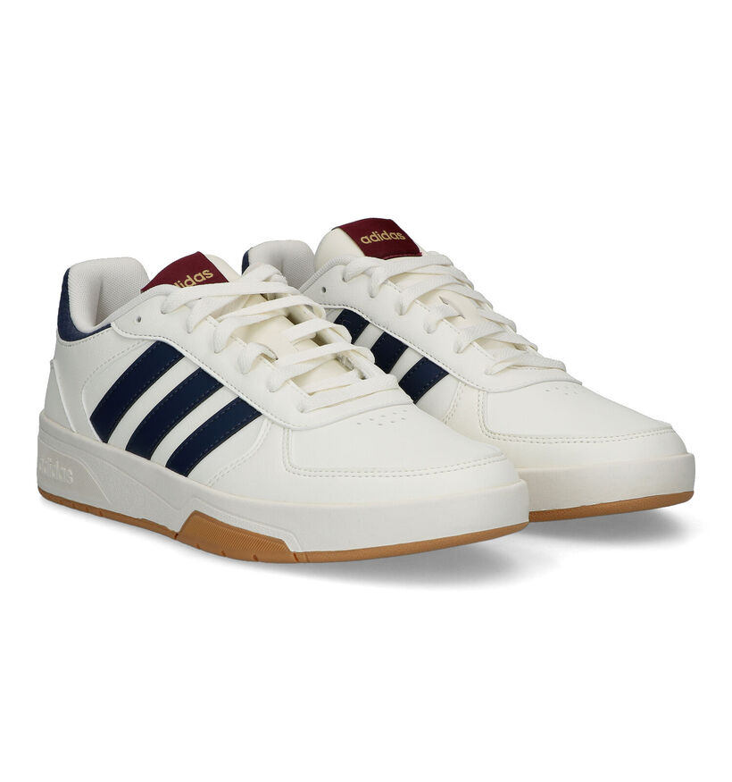 adidas Courtbeat Witte Sneakers voor heren, jongens (341464)