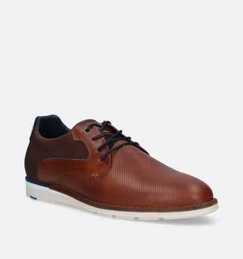 Bullboxer Lage schoenen Cognac/Groen