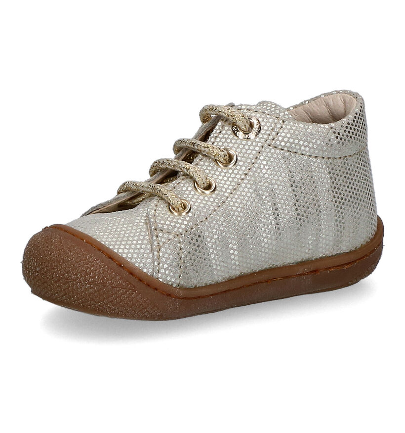 Naturino Cocoon Gouden Babyschoenen voor meisjes (331569) - geschikt voor steunzolen