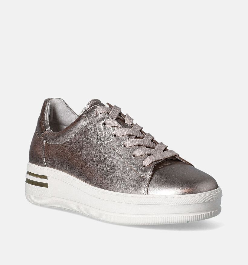 Gabor Rose Gold Veterschoenen voor dames (352090) - geschikt voor steunzolen