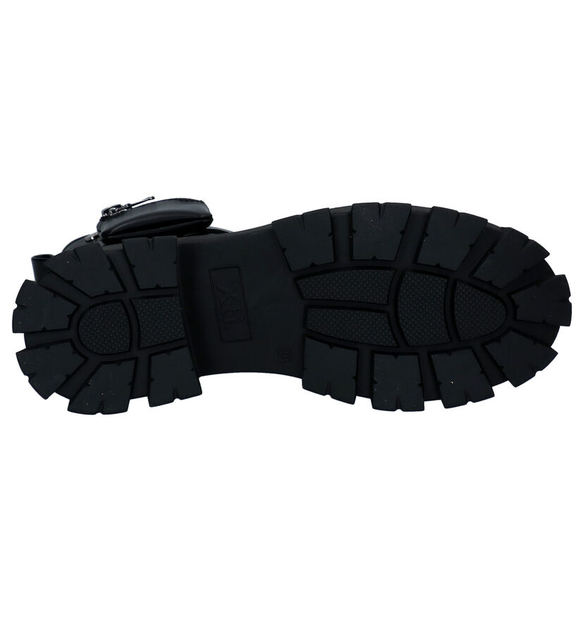Xti Boots à lacets en Noir en simili cuir (300229)