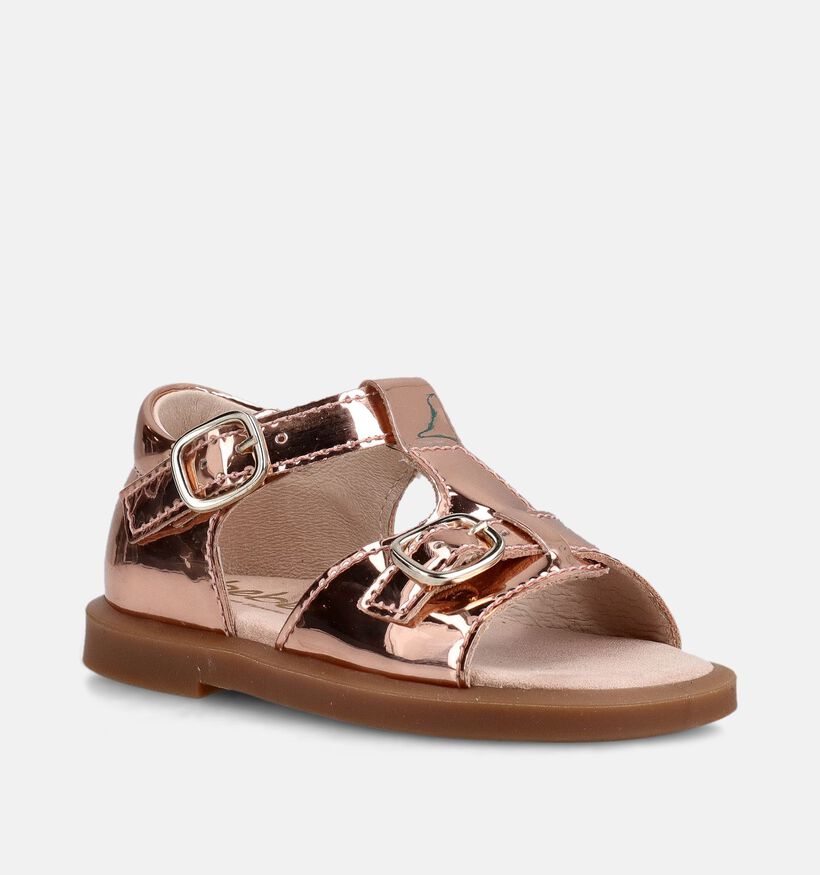Beberlis Bronzen Babysandalen voor meisjes (372881)