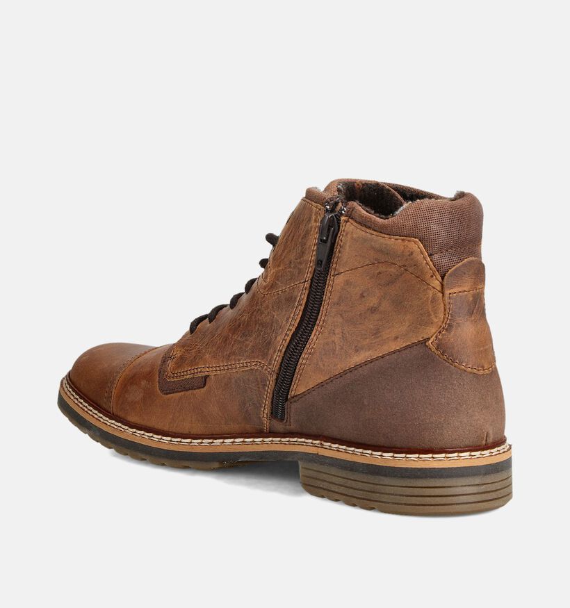 Bufflox Josue Cognac Veterboots voor heren (362672)