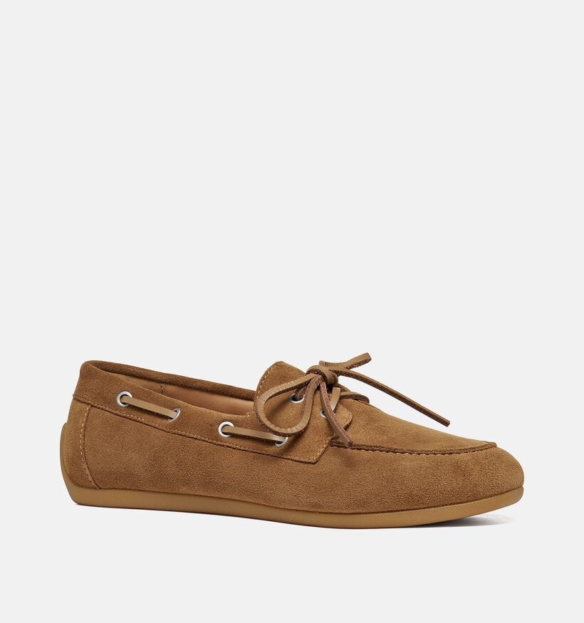 Geox Addisse Cognac Bootschoenen voor dames (377787) - geschikt voor steunzolen
