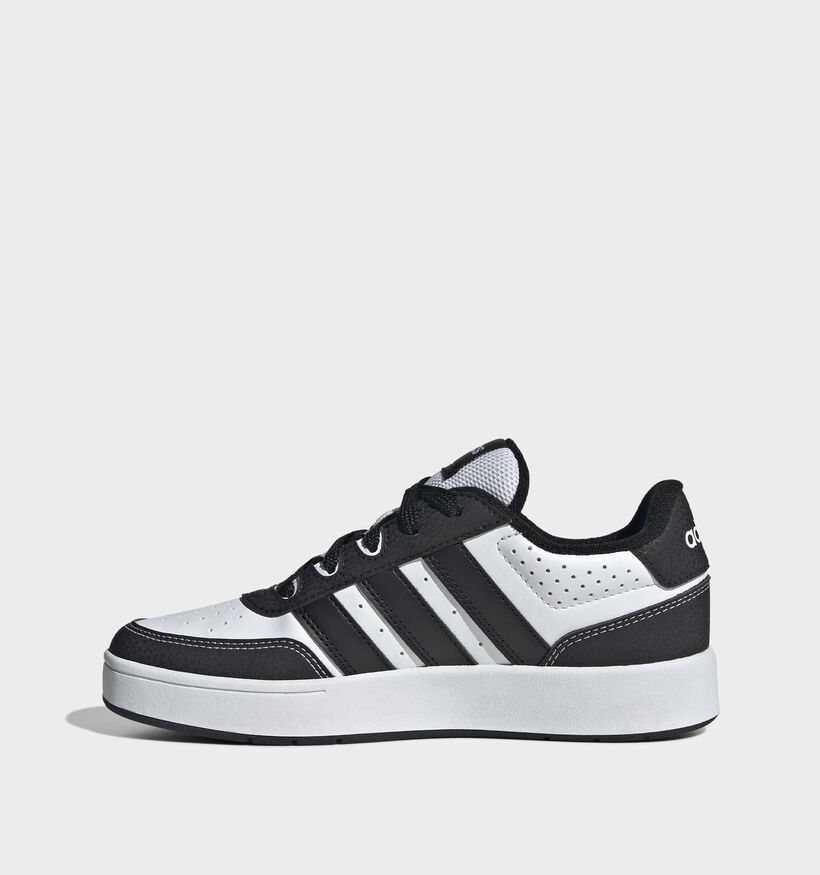 adidas Breakbase Witte/Zwarte Sneakers voor meisjes, jongens (366825) - geschikt voor steunzolen