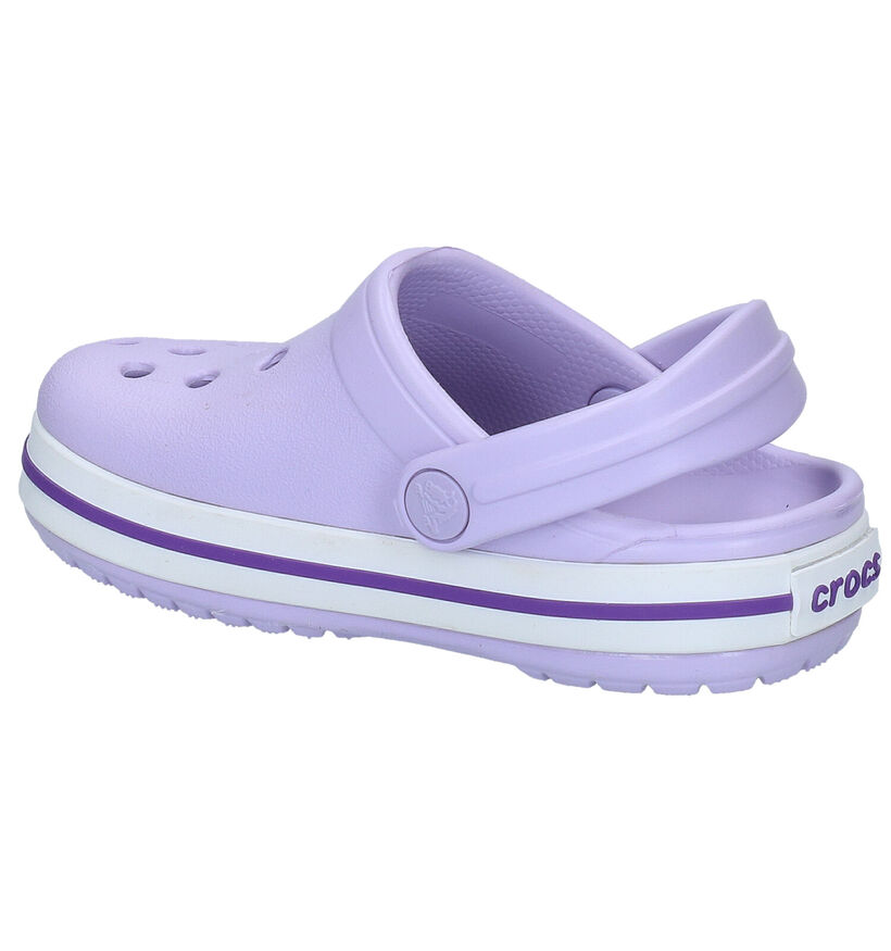 Crocs Crocband Nu-pieds en Lila en synthétique (289811)