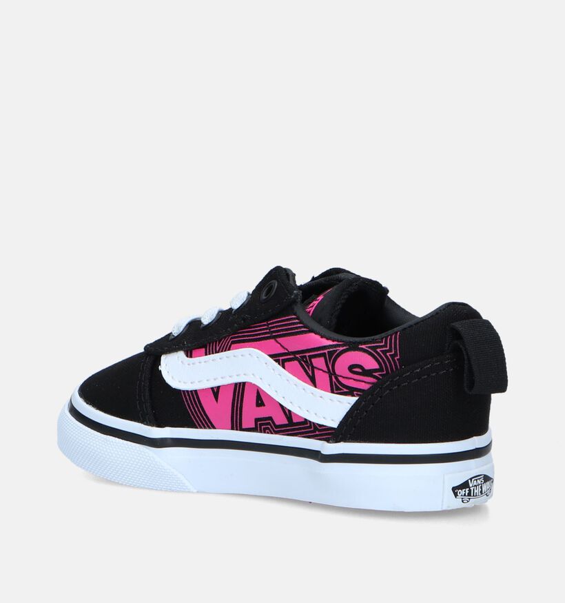 Vans Ward TD Slip-on Glow Baskets pour bébé en Rose pour filles (336450)