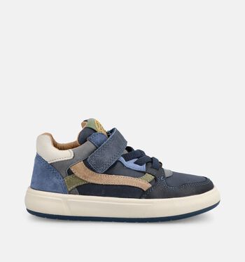 STONES and BONES Mid Baskets Bleu/Gris
