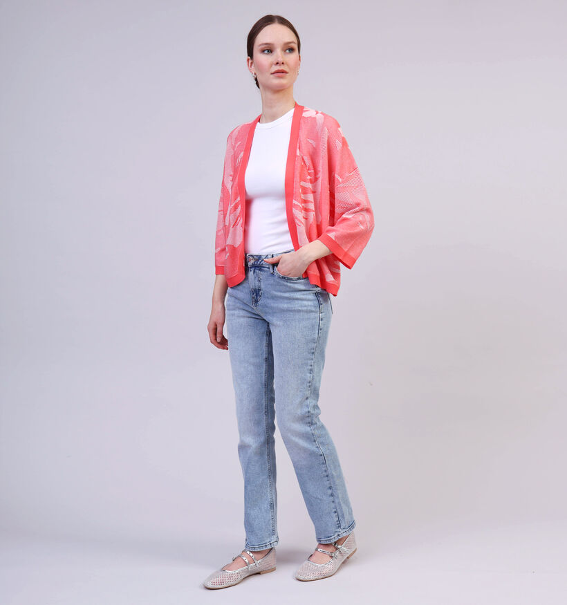 comma Roze Cardigan voor dames (358259)