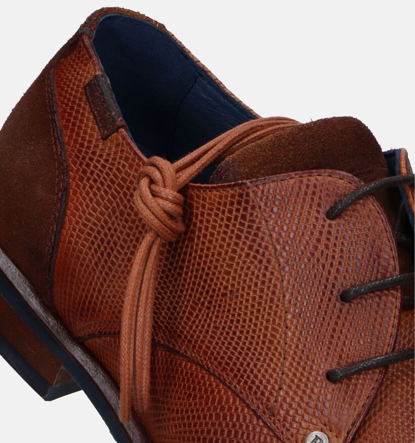 Berkelmans Arcos Chaussures habillées en Cognac pour hommes (341669) - pour semelles orthopédiques